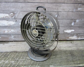 Vintage Home Decor ESKIMO Fan Model 1300 Industrial Metal Fan 1930s-1950s Era NEEDS REWIRED Sold As is Vintage Electric Fan