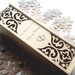 Engraved wedding wine box Laser cut wooden wine holder Anniversary wedding gift for couple Save the date wedding memory wine ceremony box