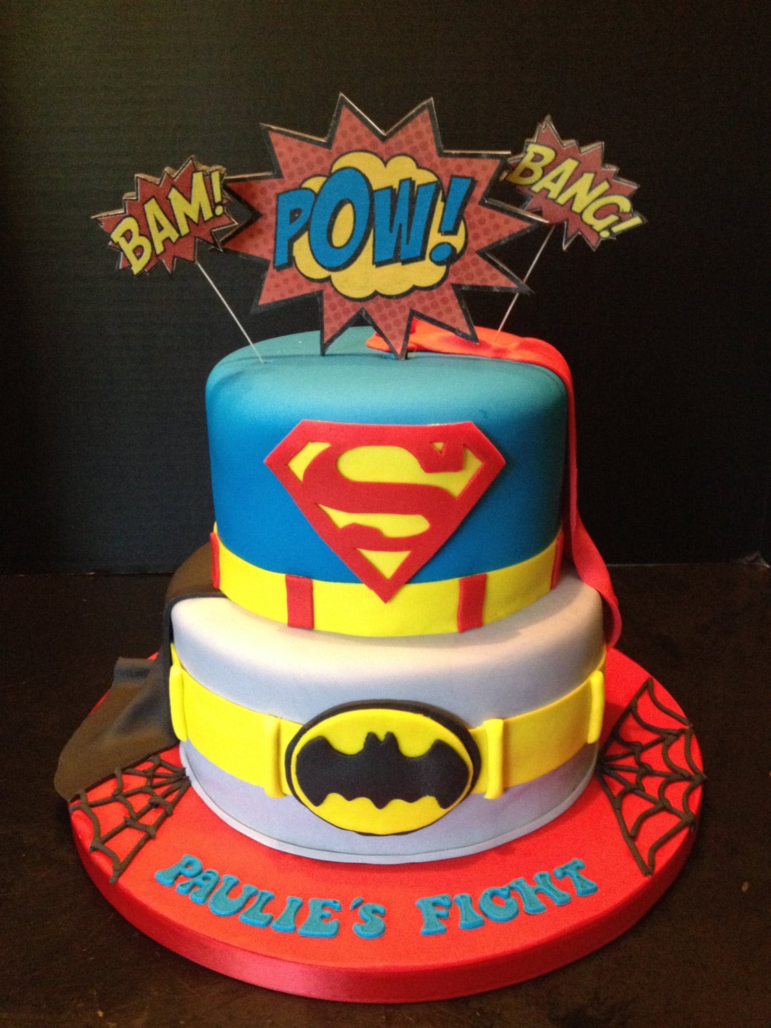 Superhero Cake Decorating Kit