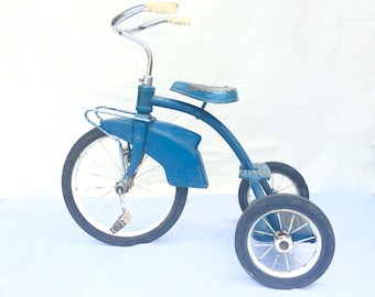Vintage Tricycle Murray 1960's Turquoise
