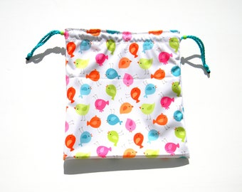 Swim Wet Dry Bag Waterproof Reusable - Birds