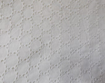 White Eyelet Skirt