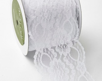 wide white lace,simple, elegant ,wedding diy decor farmhouse,romantic By The Yard