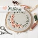 Flourishing Crown digital hand-embroidery pattern