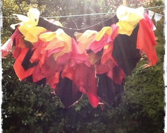 Denim Bustle Burlesque Bustle - Little Fire Bird