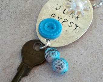 2. Gypsy Junk Heart Necklace main image 0