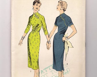 1950's Vogue dress pattern #7906 Size 12
