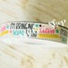 7/8" I'm Bringing Sass to the Class USDR grosgrain ribbon School B2S 100 days