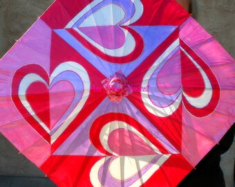 Parasol - Square Hearts Parasol