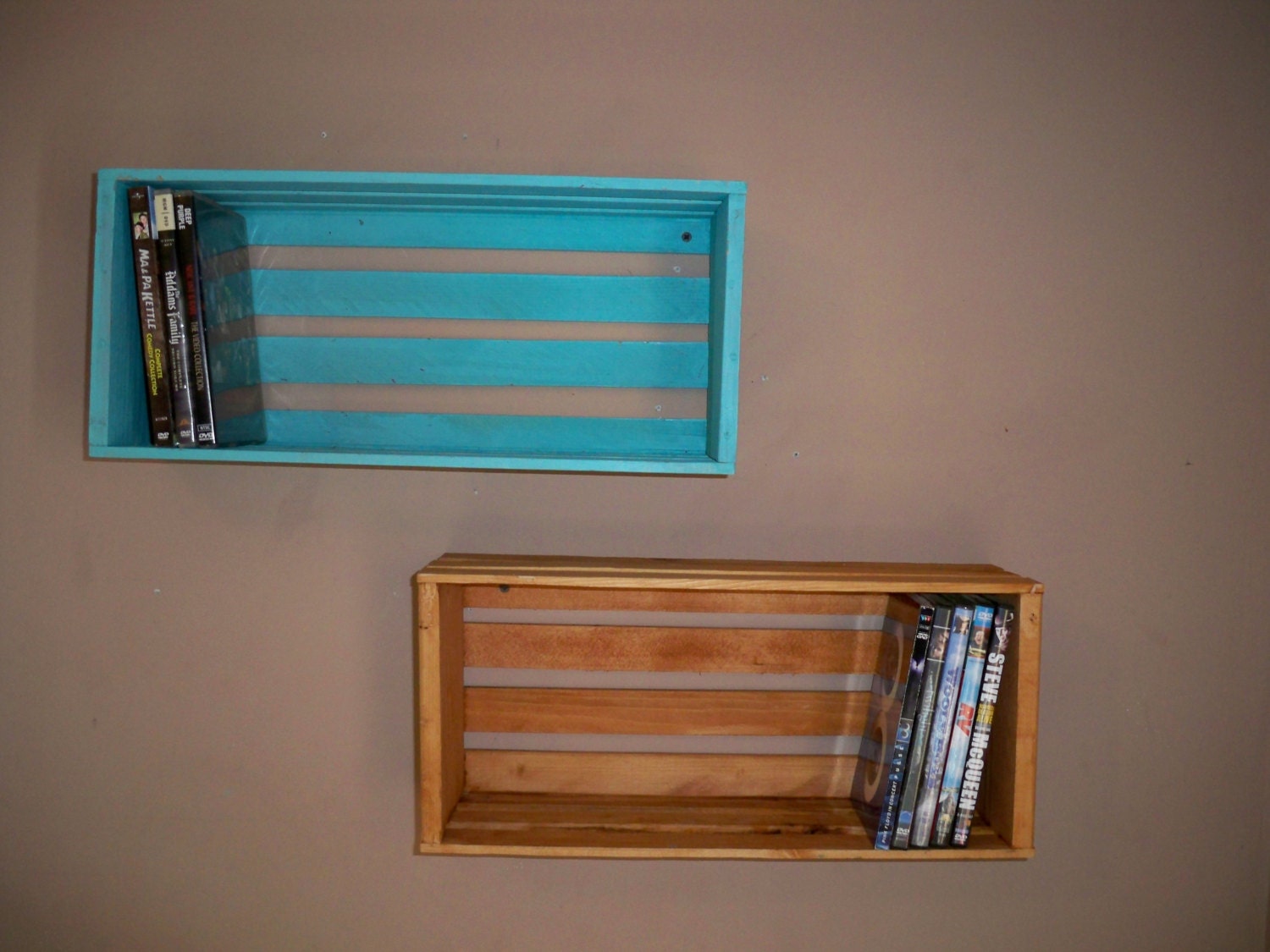 A Pair Crate ShelvingWood Shelving Wood A Pair Crate ShelvingWood Shelving Wood