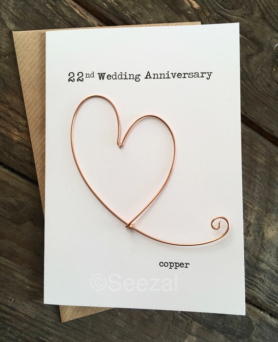 22nd anniversary copper gift ideas