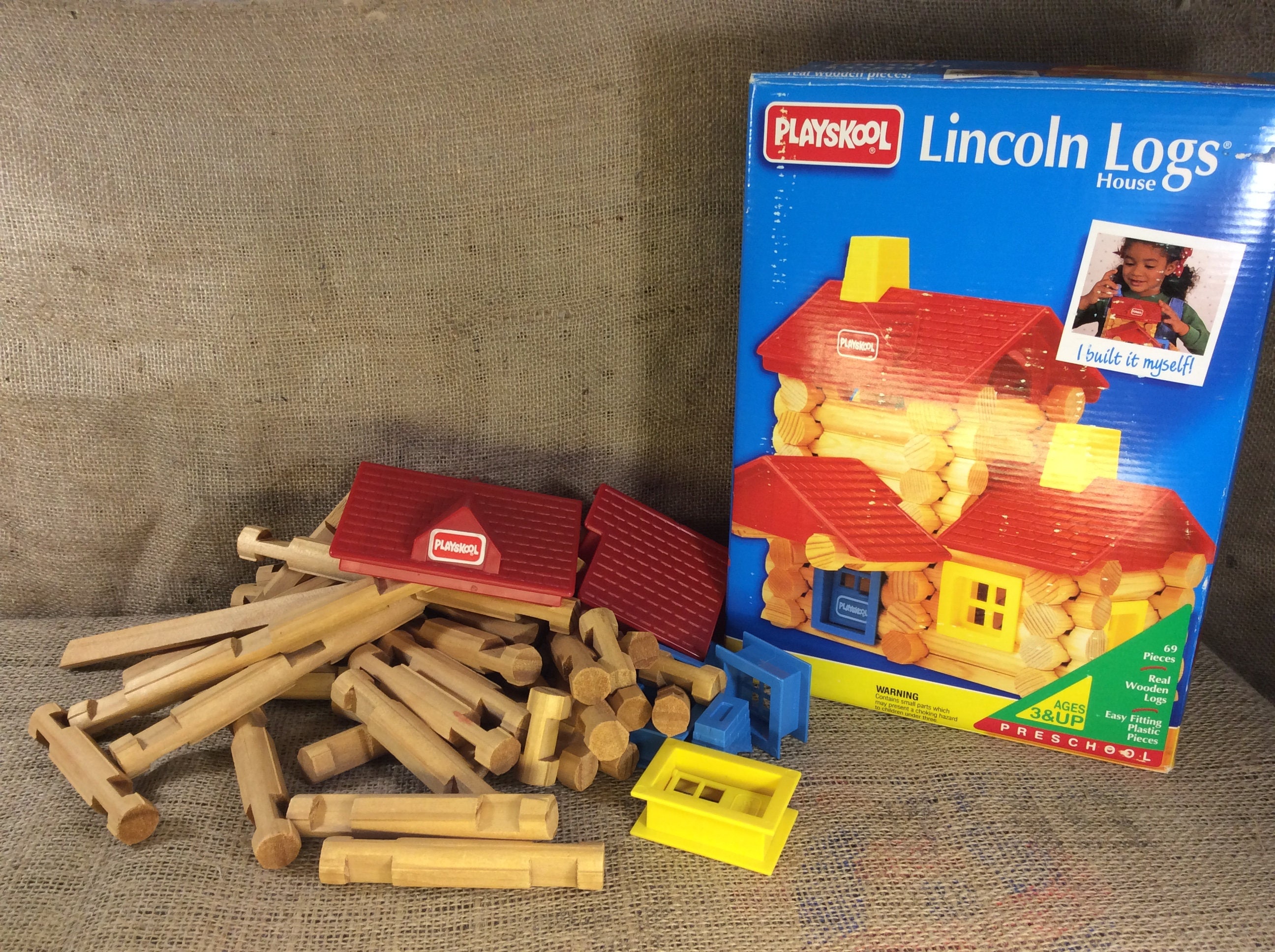 vintage lincoln logs