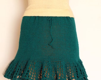 skirt knit beach summer hippie crochet festival clothing