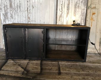 Industrial style tv Cabinet
