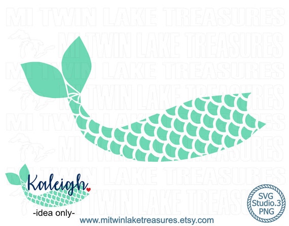 Download Mermaid Tail SVG Instant & Digital Download For Silhouette