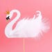 Swan Cake Topper, Ballet Cake Toppers, Baby Shower Cake Toppers, First Birthday Cake Toppers