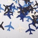50 Airplane Confetti, Party Decorations for Airplane Birthday, Airplane Baby Shower, Weddings, Travel Theme Party, Retirement Party