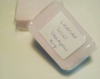 Lavender Solid Shampoo Bar
