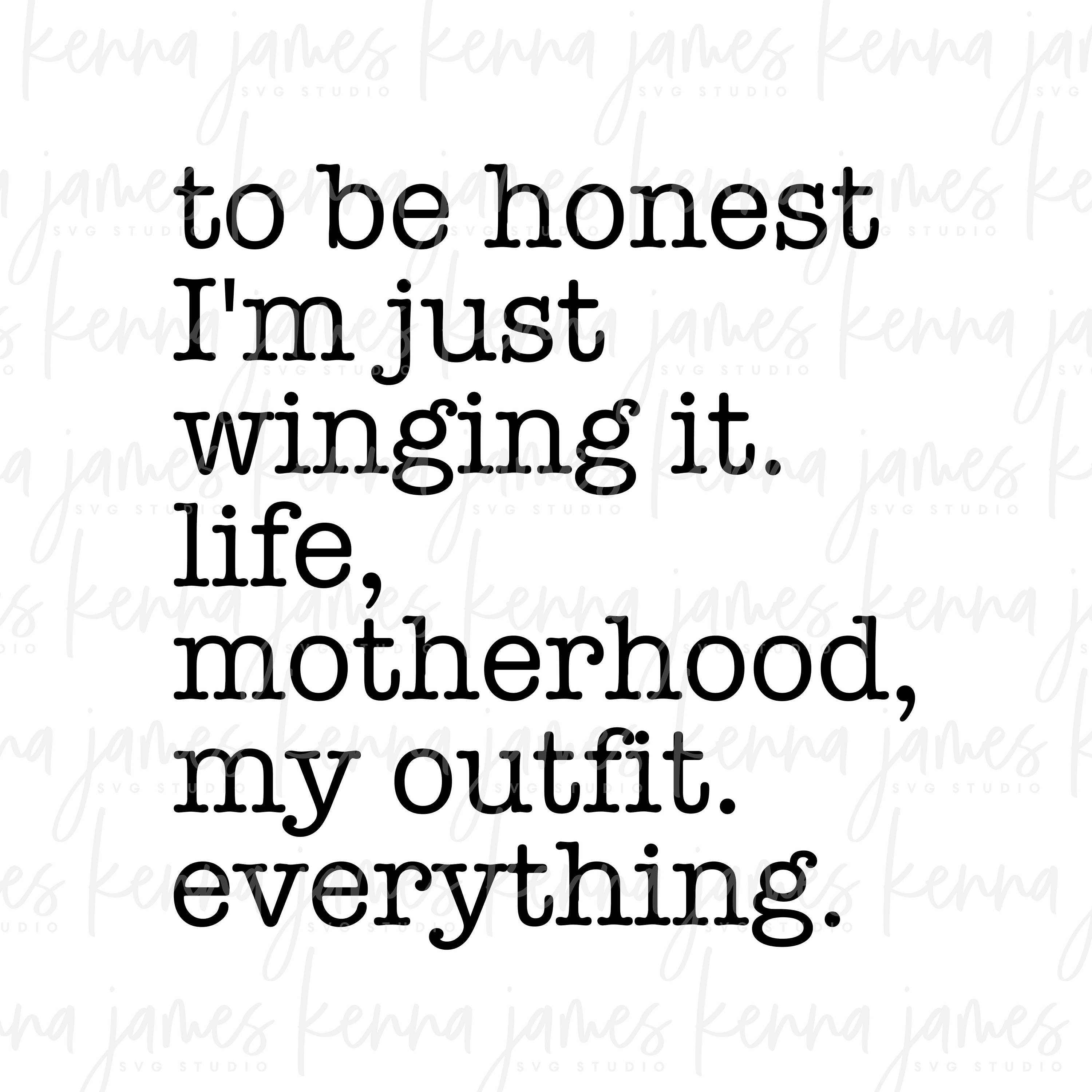 Just Winging It: My Story - 4x1cnzd