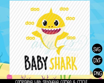 Download Baby Shark Doo Doo SVG File SIlhouette Studio Baby Shark