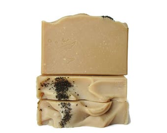 Chai Tea Soap - Gift for Tea Lover - Phthalate Free - Vegan Body Soap - Cold Process - Dye Free - Wrapped