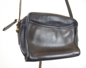 Coach Metropolis Crossbody, Metropolis 9087 Black Leather Shoulder Bag, Zippered Leather Purse