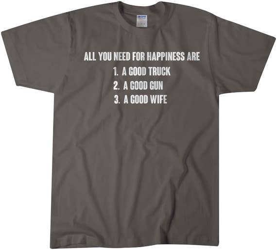 Funny Tshirts Husband shirt Gift for Hustband gun Shirt