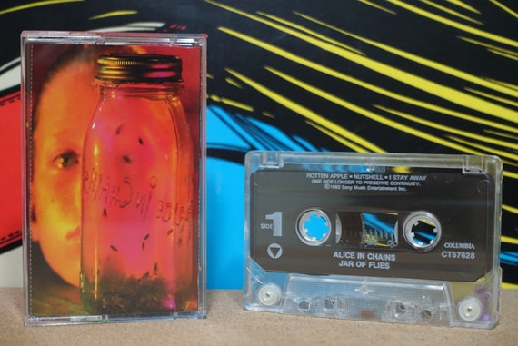 Jar Of Flies by Alice In Chains Vintage Cassette Tape
