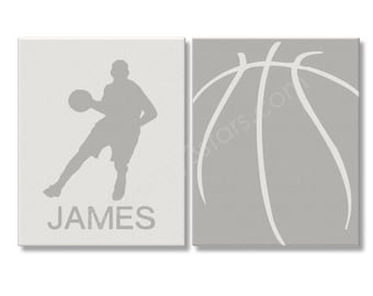 Basketball Art Prints, Basketball Art, Basketball Player Gift, Basketball Team Gift, Basketball Coach Gift, Personalized Basketball Name Art