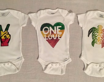 Rasta Baby One Love Bob Marley Rasta Set