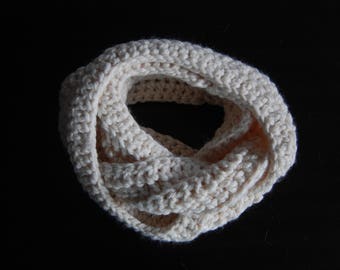 Creations Tan Infinity Scarf