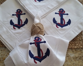 Napkins with Anchor