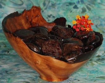 1 ALMANDINE GARNET (DISC) Tumbled Stone - Almandine Garnet Crystal, Almandine Garnet Healing, Almandine Garnet Gemstone, Disc Crystal