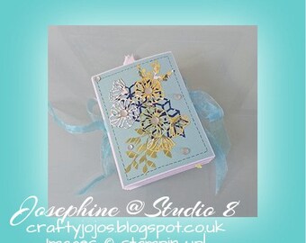 Concertina Fold Spineless Mini Album Tutorial PDF Studio 8 Article # 200418