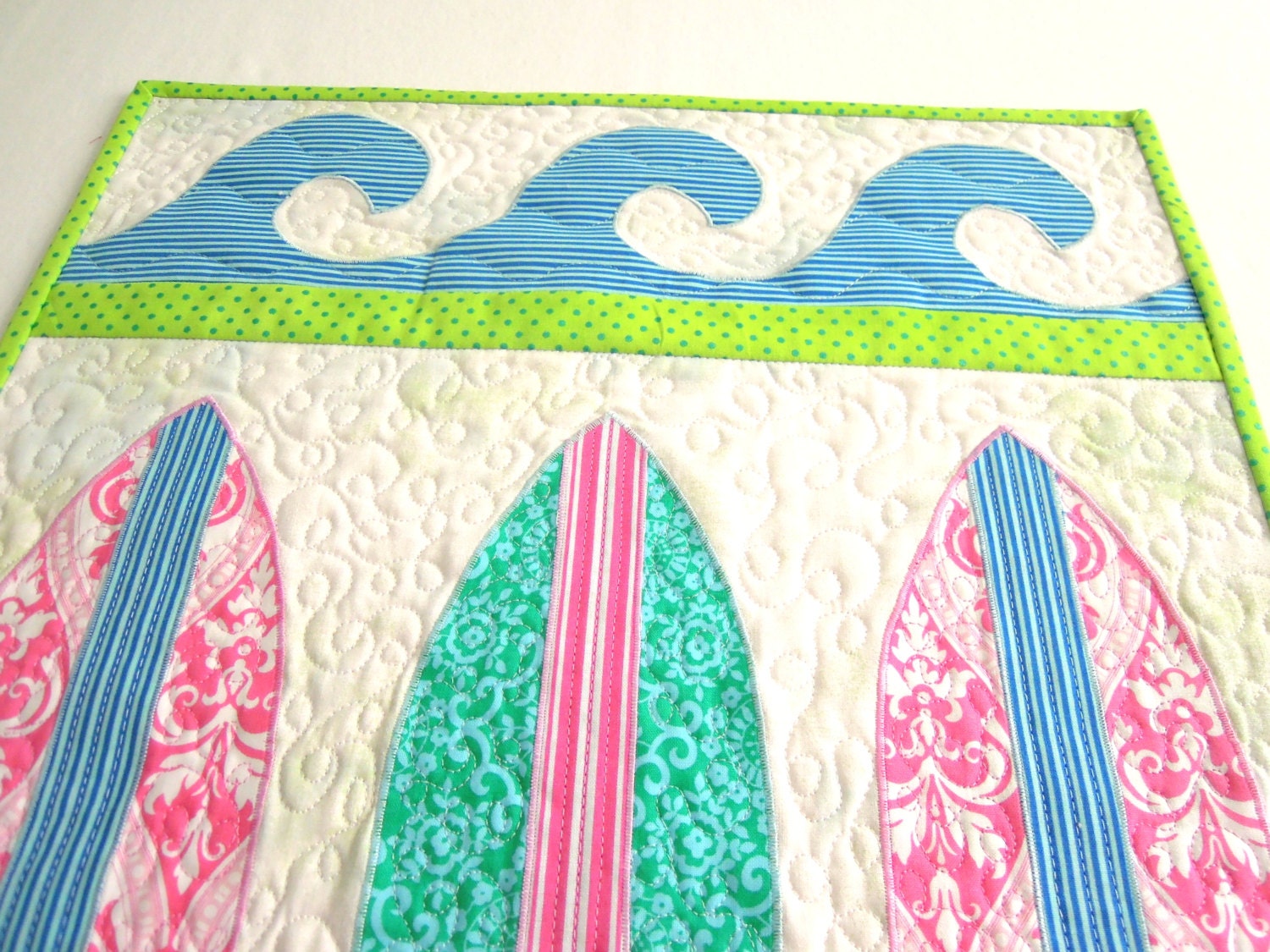 Surfboard Quilt Pattern Moondoggie