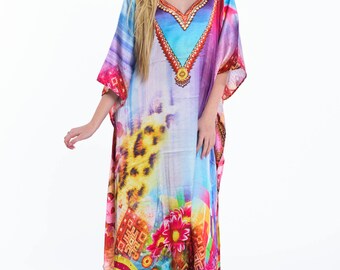 purple kaftan, caftan, plus size clothing, kaftan dress, moroccan dress, silk caftan maxi dress, loungewear
