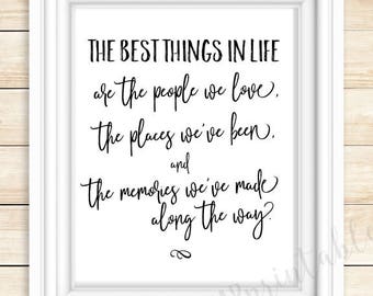 Best things in life | Etsy