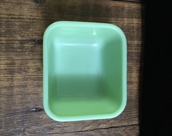 Fire-King Jadite Refrigerator Dish