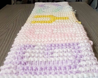 PROTOTYPE SALE Pastel Sparkle GAY Illusion Scarf