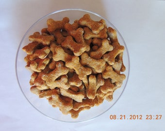 Healthy & Low in Fat Pumpkin Dog Treats, 100pcs