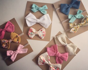 Set of 3 Bows |your choice|