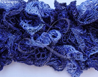 Ruffle Scarf in Rumba - a great neck warmer and luxe fashion statement
