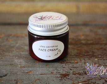 Face cream, ultra nourishing, for dry or normal skin