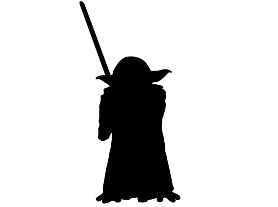 Free Free 185 Yoda Silhouette Cameo Baby Yoda Svg SVG PNG EPS DXF File