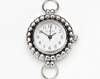 Silver Bubble Watch Face