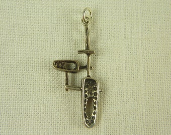Vintage Sterling Brutalist Abstract Charm