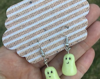 Cute little ghost earrings