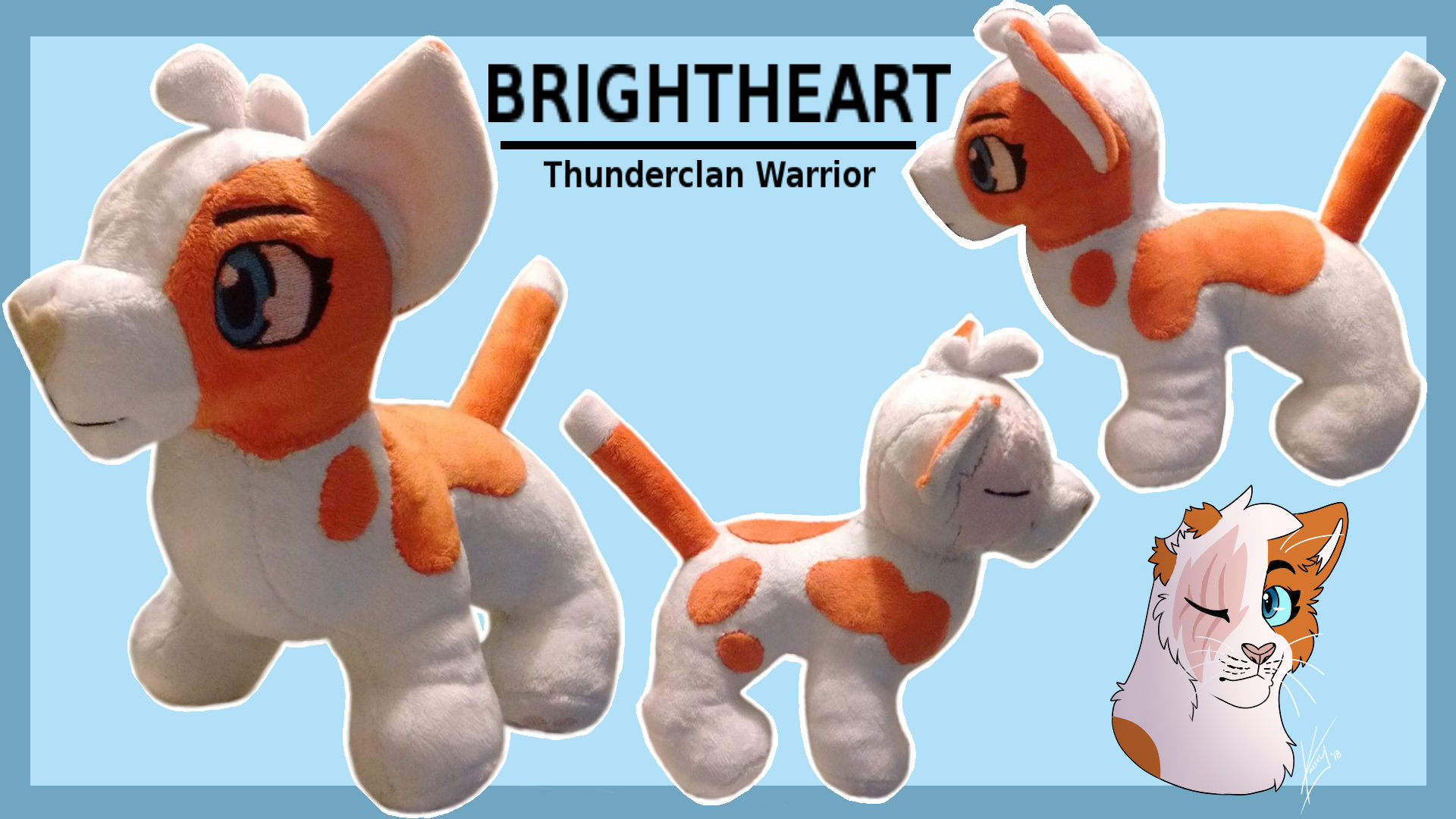 brightheart warriors plush