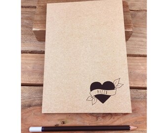 Pizza Eco Notebook, Jotter, Sketchbook, Journal A5