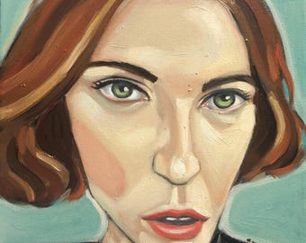 Dina - original oil painting